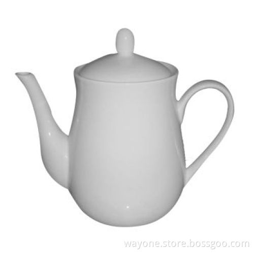 Porcelain tea pot for home, hotel and garden noble